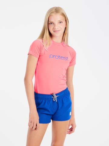 PROTEST Sportbademode in Pink: Vorderseite