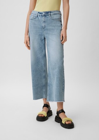 comma casual identity Wide Leg Jeans in Blau: predná strana