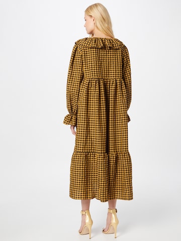 Damson Madder Shirt Dress 'GLORIA' in Yellow