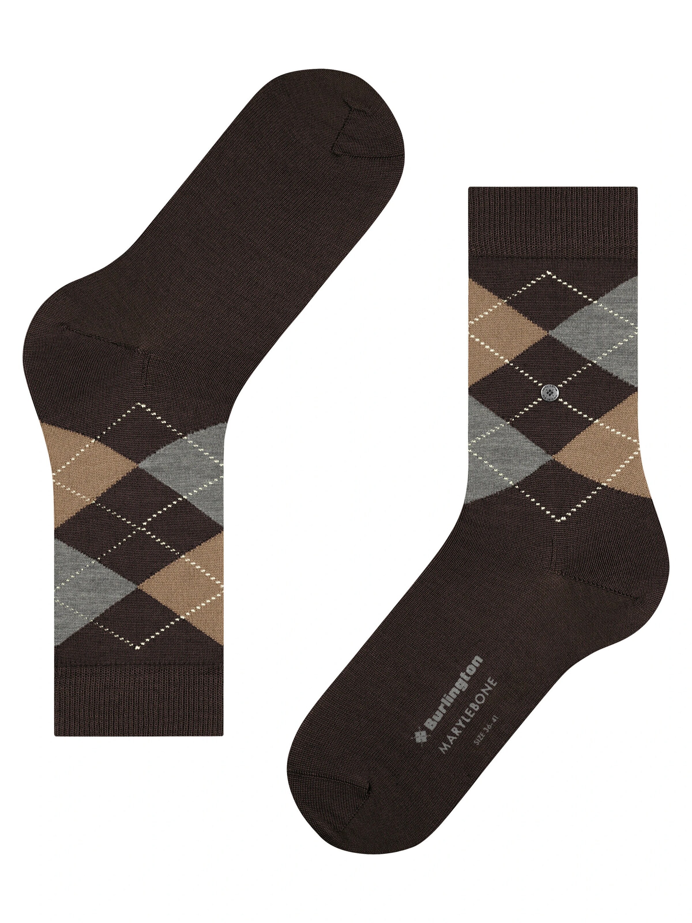 BURLINGTON Socken 'Marylebone'‌‌‌‌‌‌ in Braun