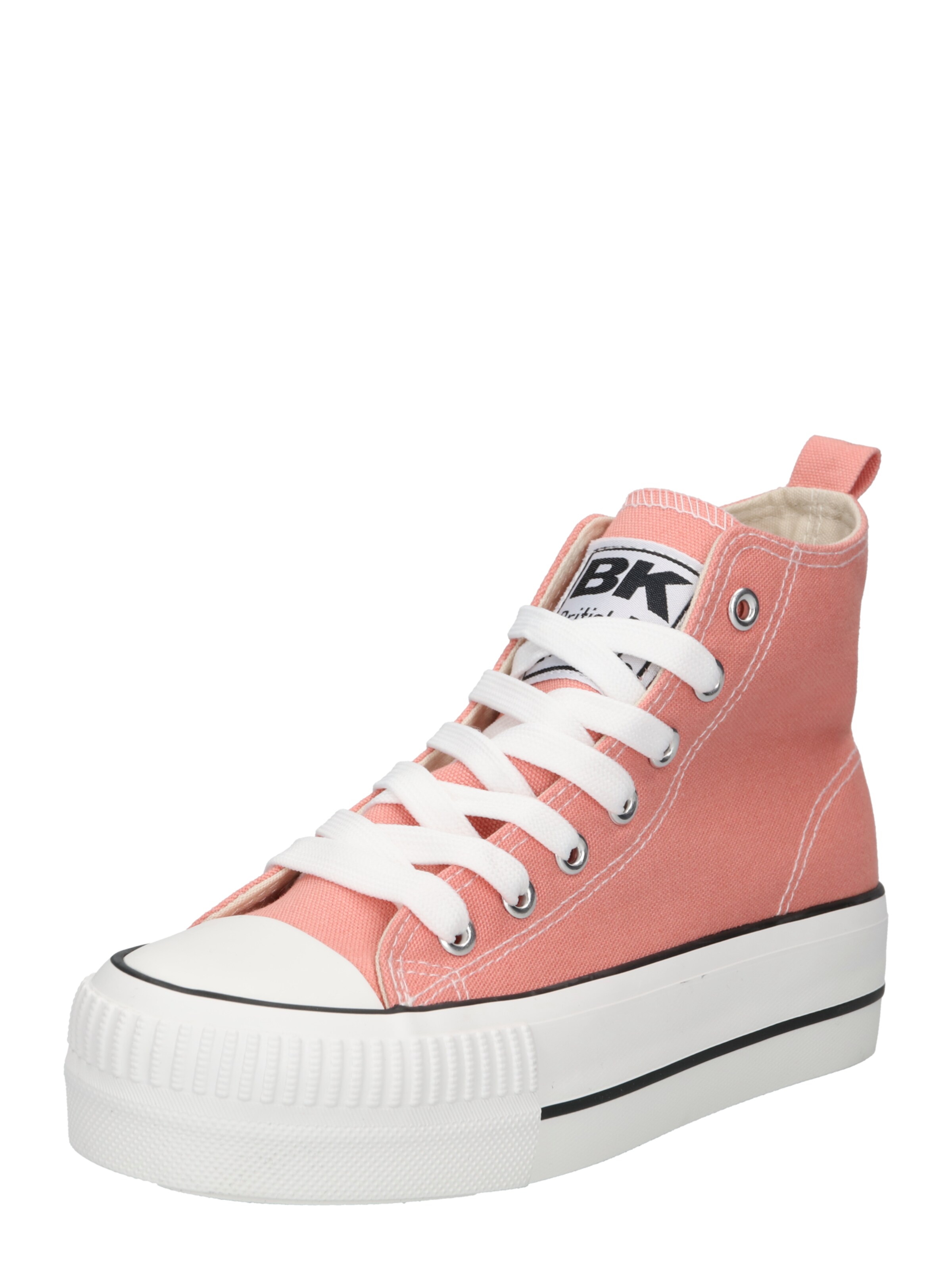 BRITISH KNIGHTS - Sapatilhas altas 'Kaya' em rosa: frente