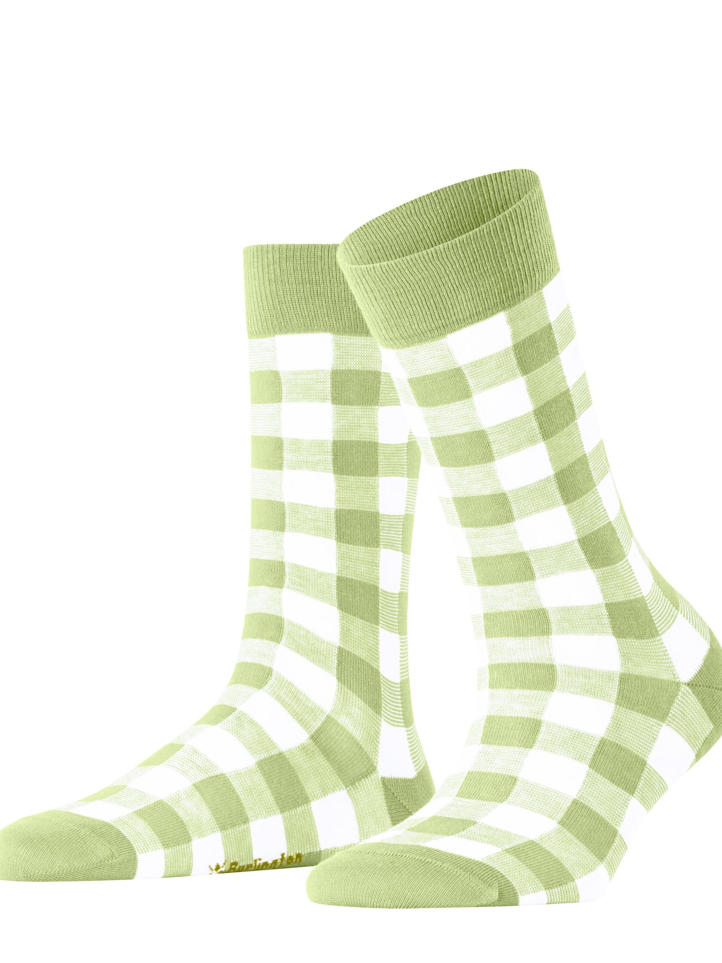 BURLINGTON Socken 'Vichy'‌‌‌‌‌‌‌ in Gelb: Vorderseite