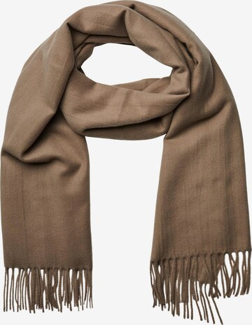 PIECES Scarf in Brown: front