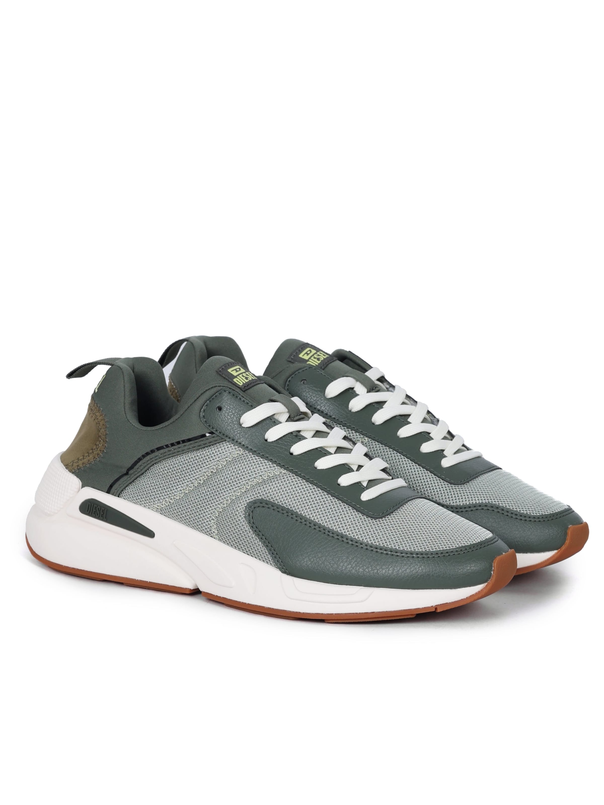 Baskets basses 'S-SERENA LOW' DIESEL en vert