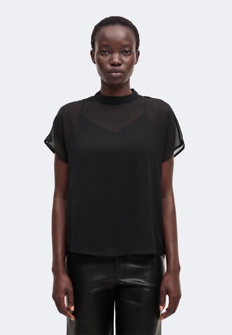 ABOUT YOU - Blusa 'Vivian' en negro: frente