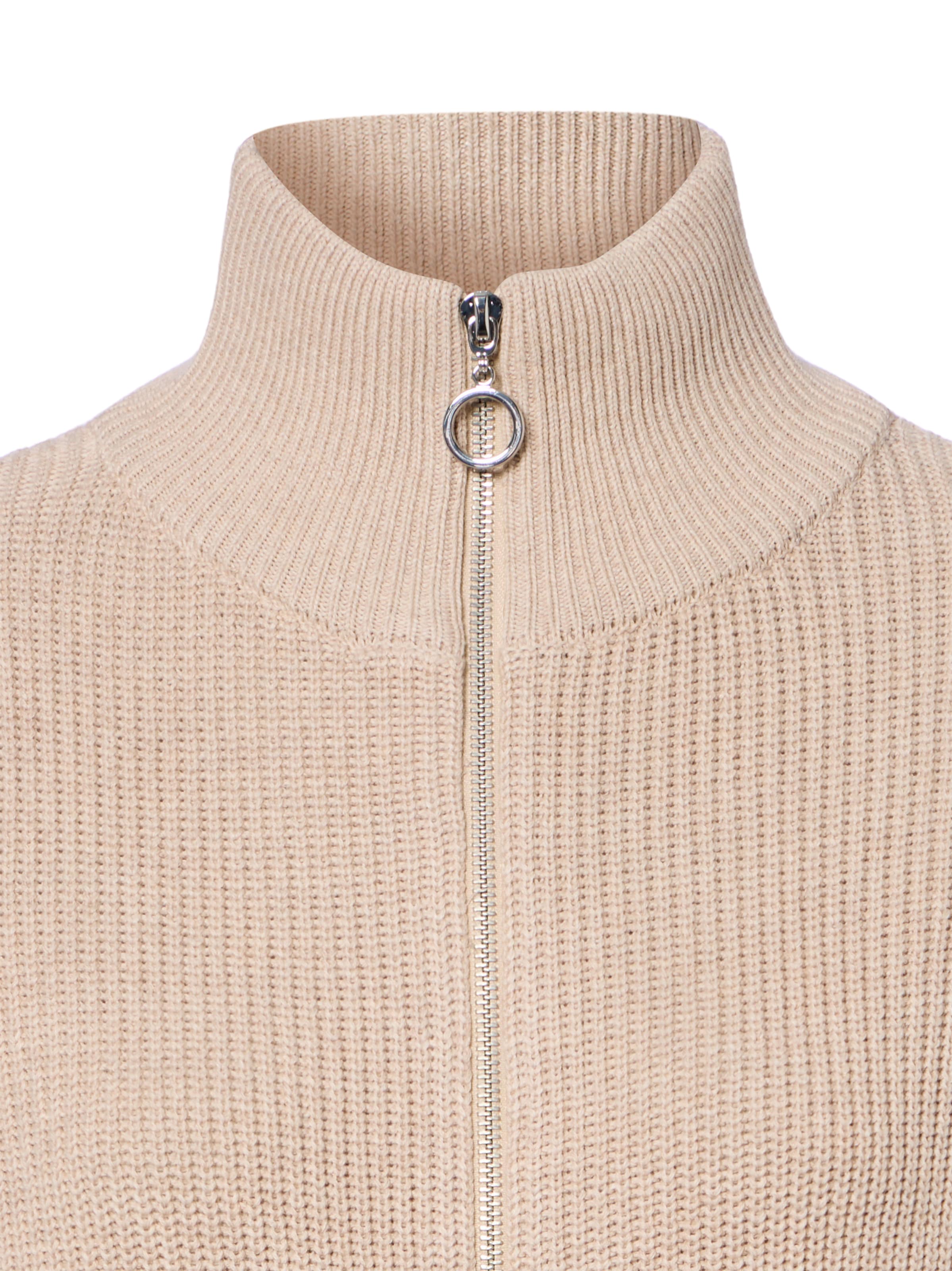Franco Callegari Gebreid vest in Beige