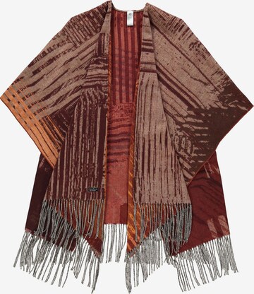 FRAAS Cape 'Ruana' in Brown: front