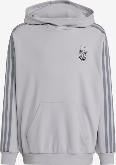 ADIDAS ORIGINALS Collegepaita 'Adidas x Minecraft' värissä harmaa / vaaleanharmaa / offwhite, Tuotenäkymä
