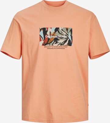 JACK & JONES Shirt 'SEQUOIA' in Orange: front