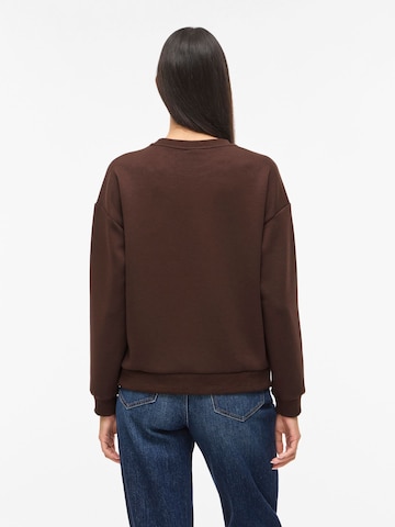 Sweat-shirt 'VISandy' VILA en marron