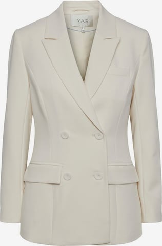 Y.A.S Blazer in White: front