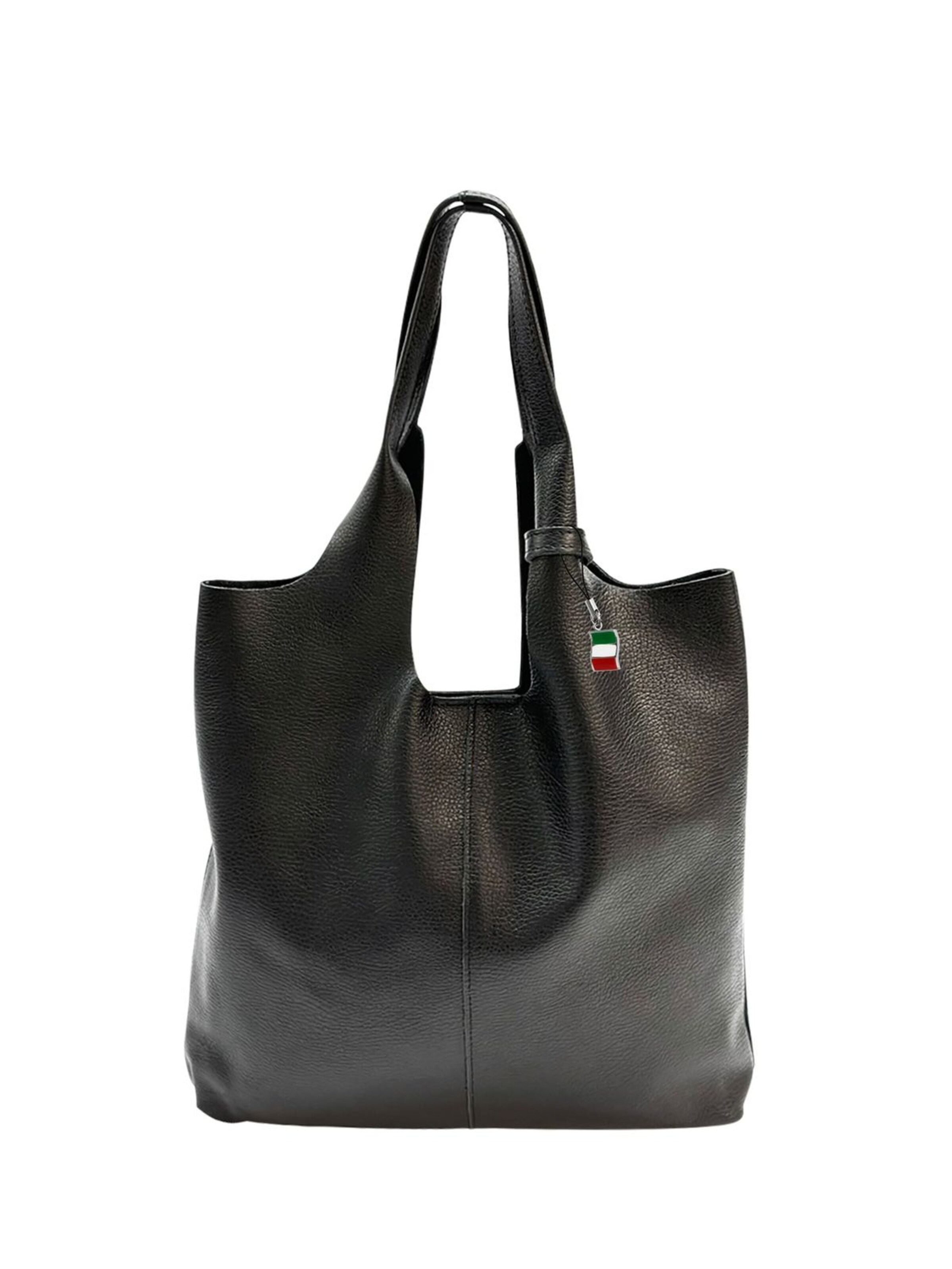 Florence Shopper in Zwart: voorkant