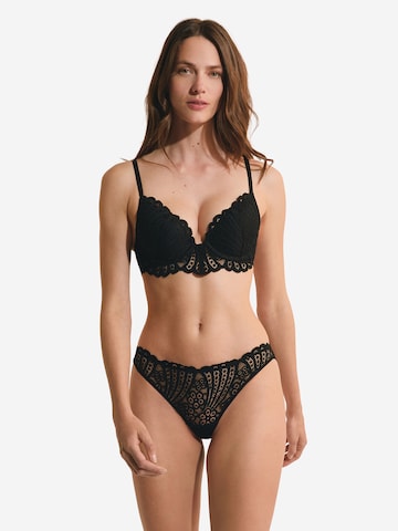 ETAM Push-up Bra 'Etreinte' in Black