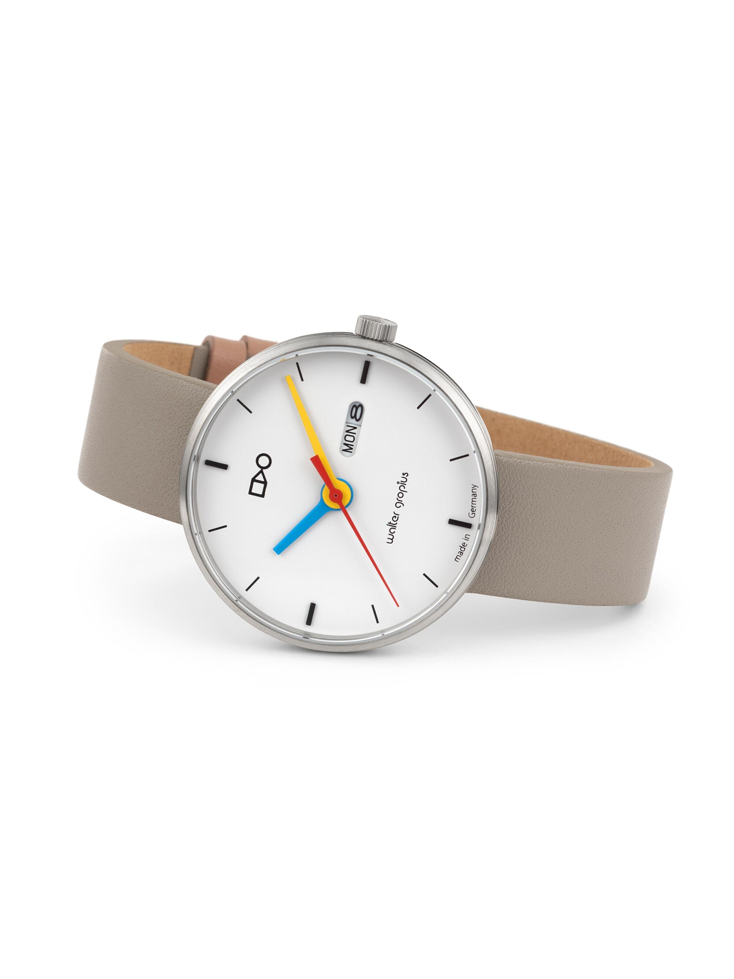 WALTER GROPIUS Analog Watch 'SIMPLEX' in Silver