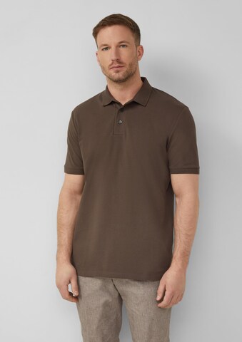 T-Shirt s.Oliver BLACK LABEL en marron : devant