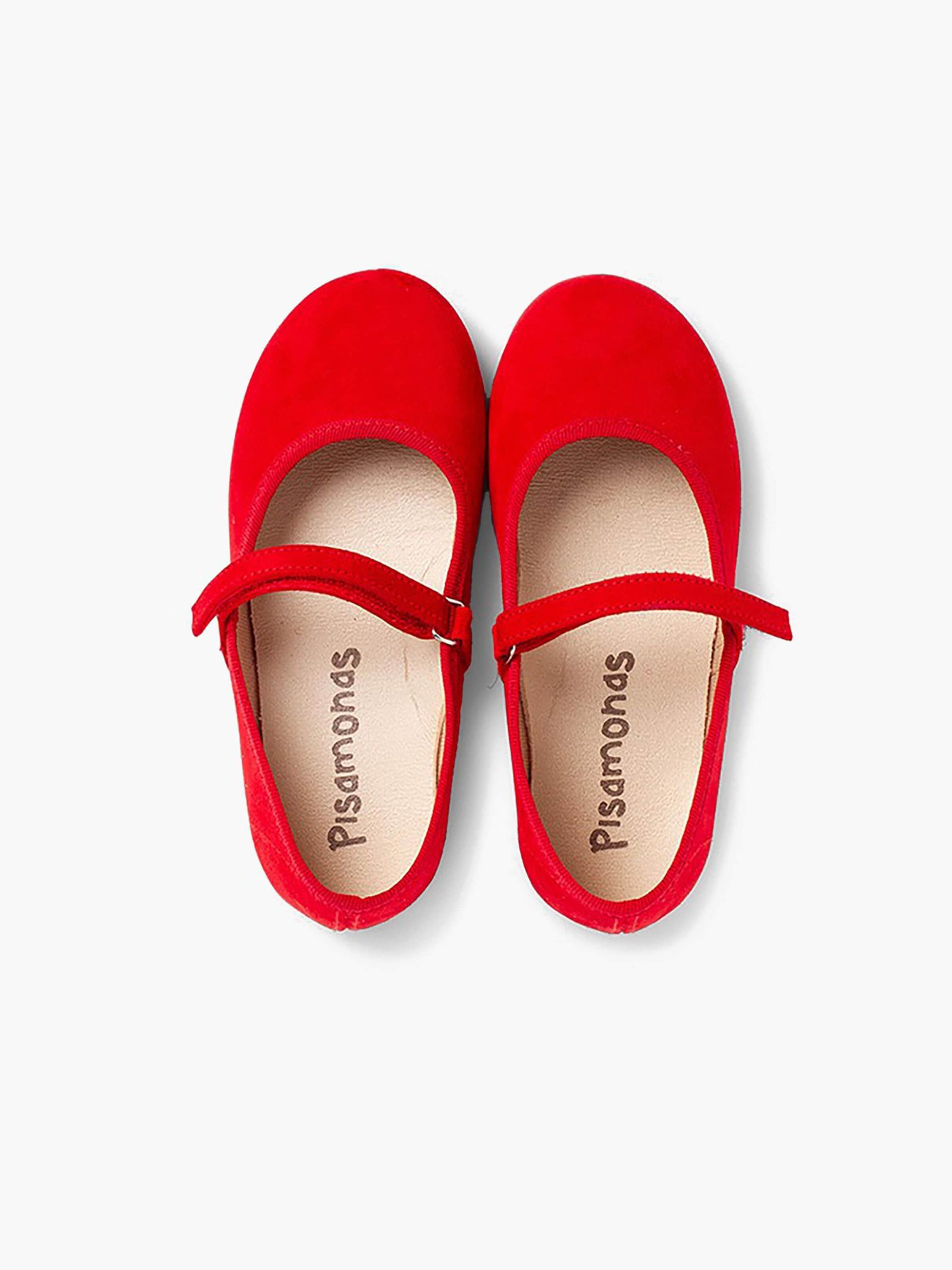 Ballerines Pisamonas en rouge