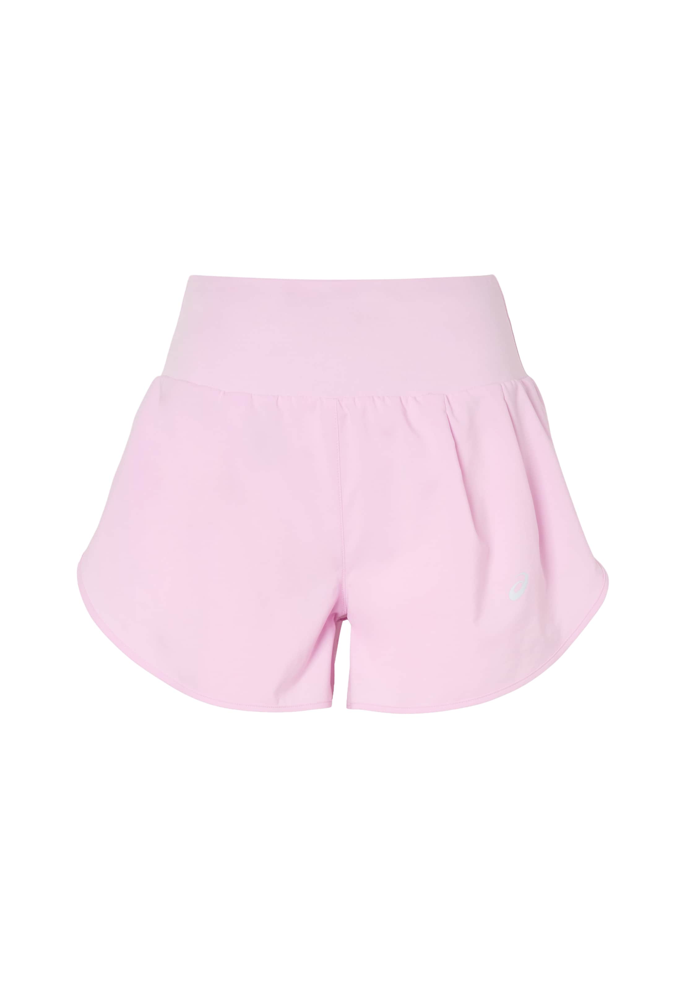 Loosefit Pantalon de sport 'ROAD' ASICS en rose : devant