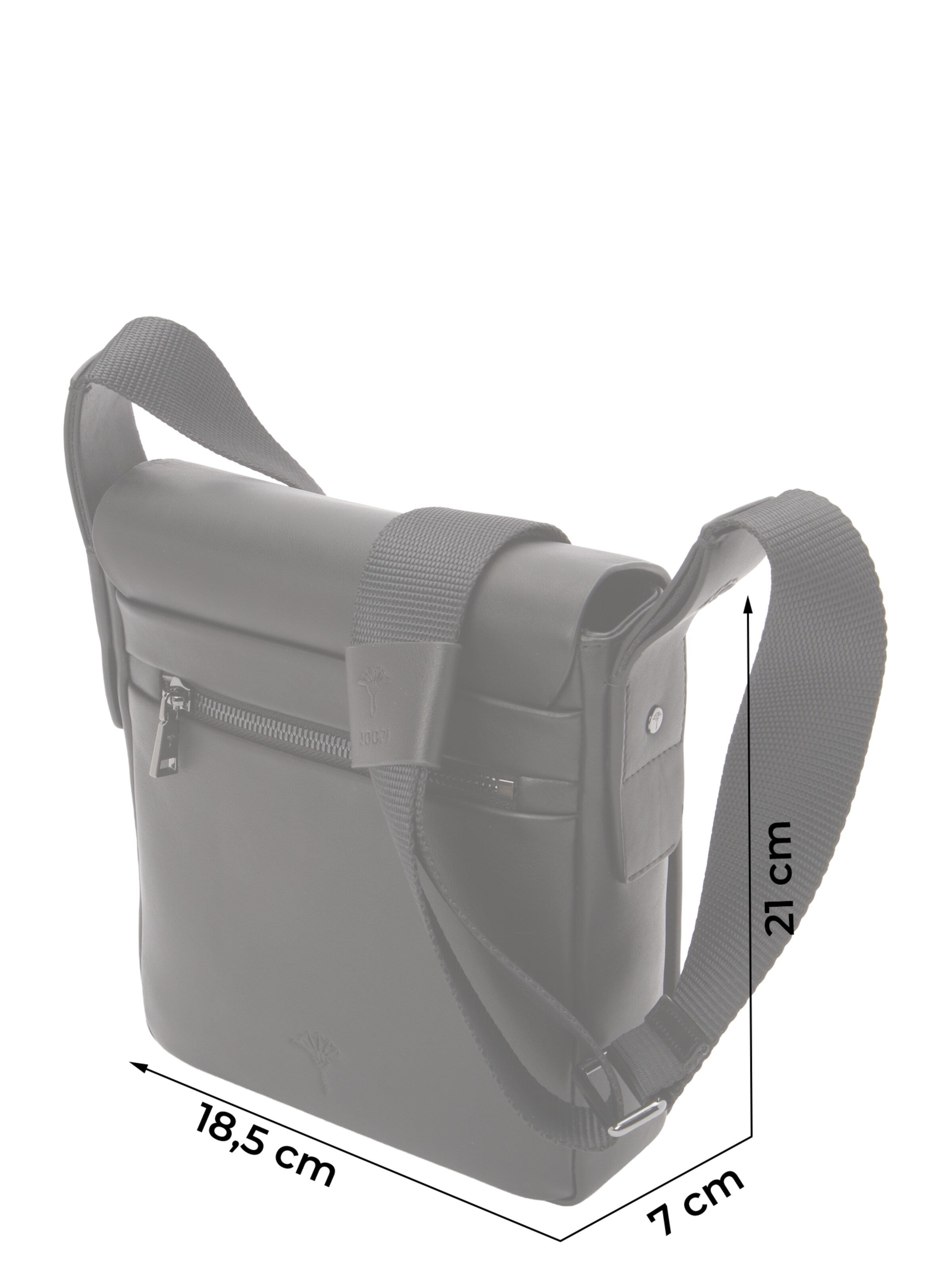 Geantă de umăr 'Orvieto Paris' de la JOOP! pe negru