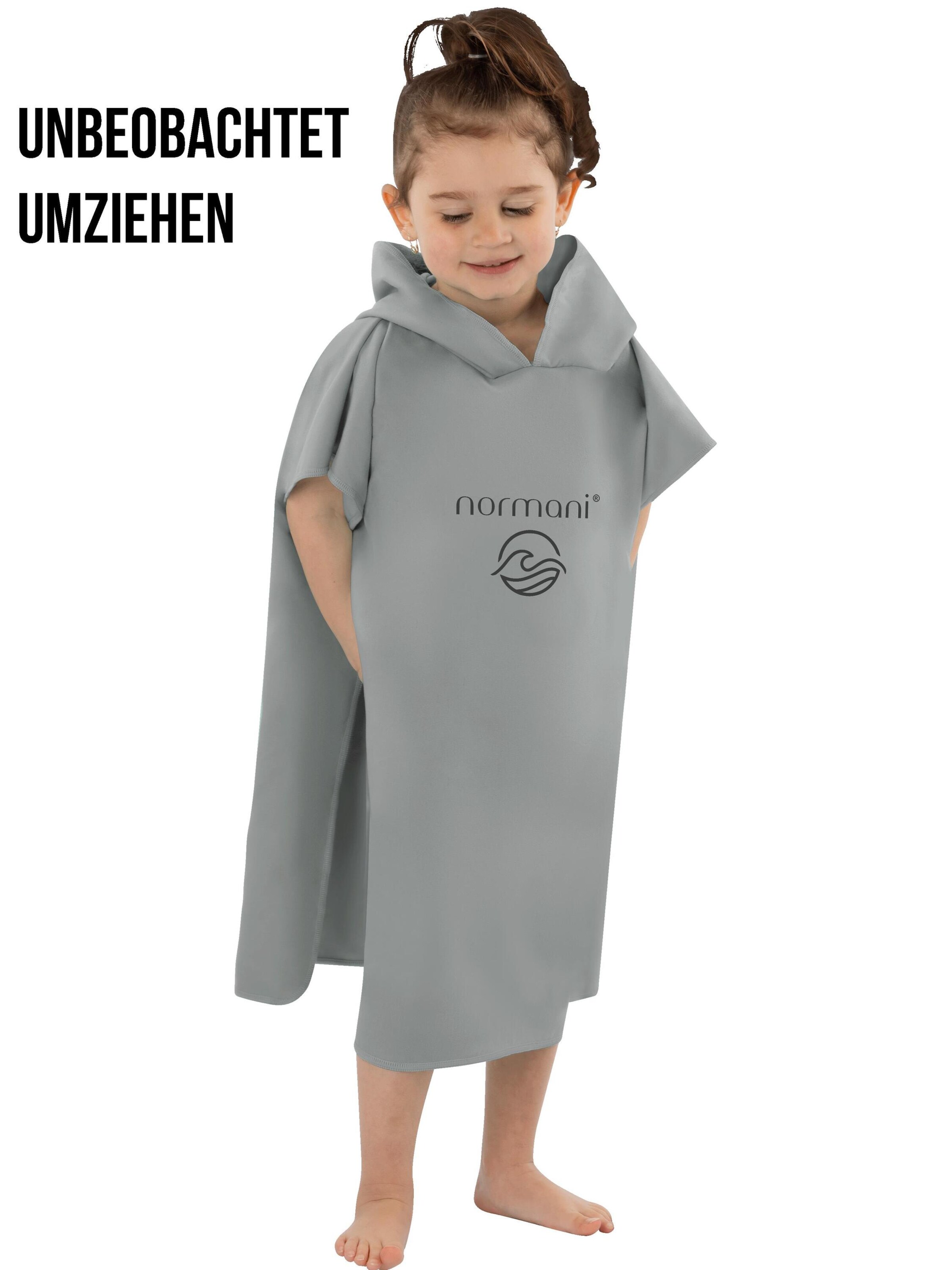 normani Bathrobe 'Rincon' in Grey