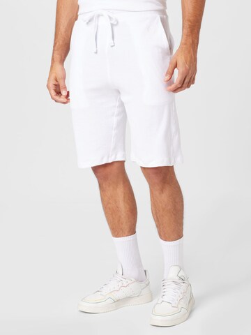 WESTMARK LONDON Regular Trousers in White: front