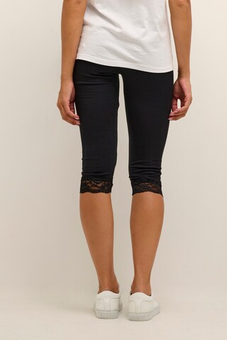 Cream Skinny Leggings 'Mathilda' in Black