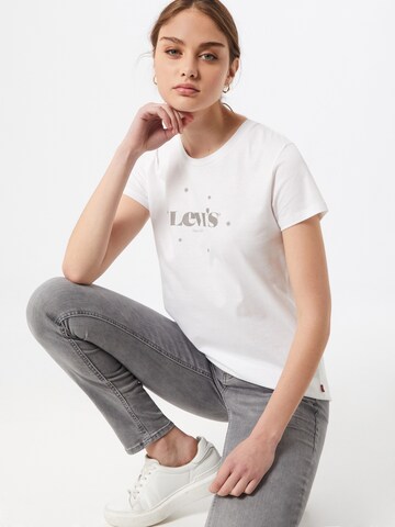 LEVI'S ® Shirt 'The Perfect' in Weiß: predná strana