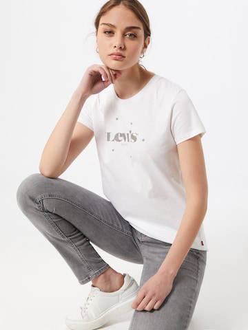 Tricou 'The Perfect' de la LEVI'S ® pe alb: față