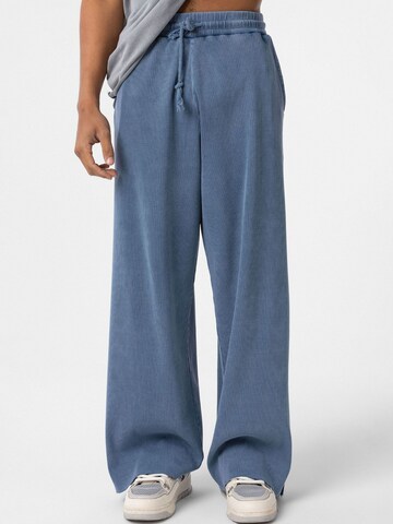 Loosefit Pantalon Dandalo en bleu : devant