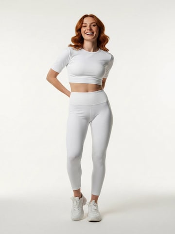 No Matter What Skinny Leggings in White