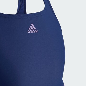 ADIDAS PERFORMANCE Bralette Athletic Swimwear in Blue