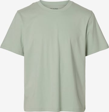 SELECTED Футболка 'SLHASPEN' в Синий: спереди