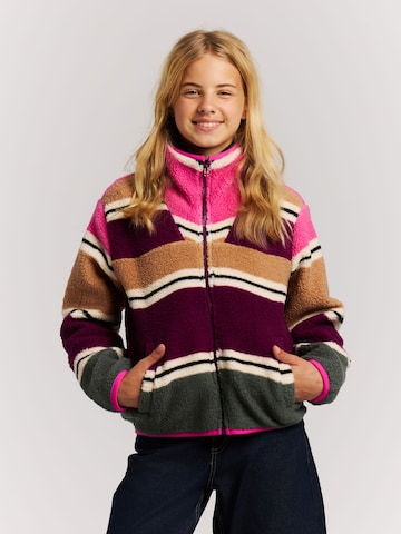 PROTEST Fleece jas 'PRTBlond JR' in Gemengde kleuren