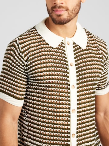 TOPMAN Gebreid vest in Beige