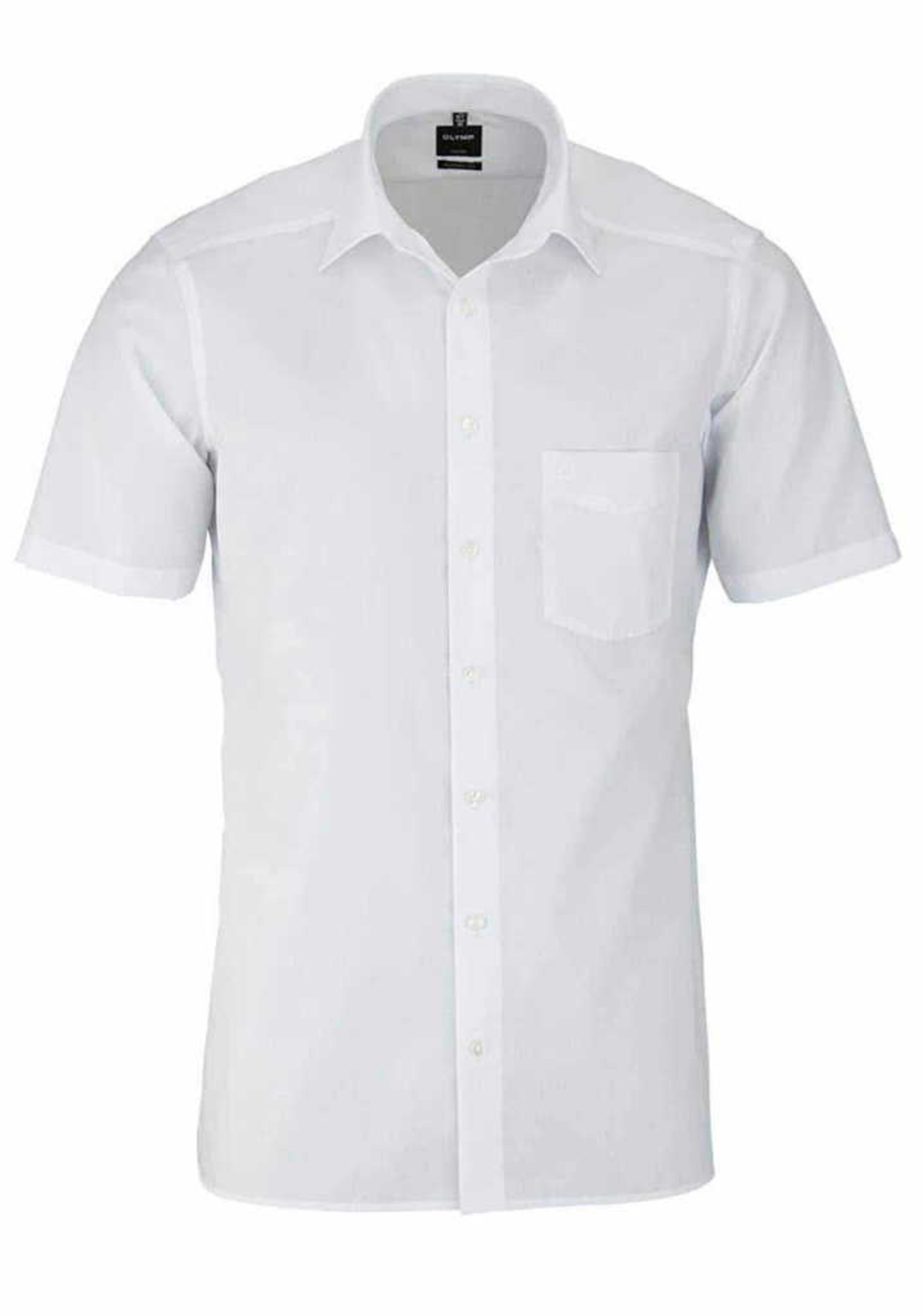 OLYMP Regular Fit Hemd in Weiß: Vorderseite