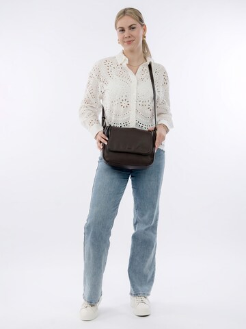Emily & Noah Crossbody bag 'Tours RUE 09' in Brown: front