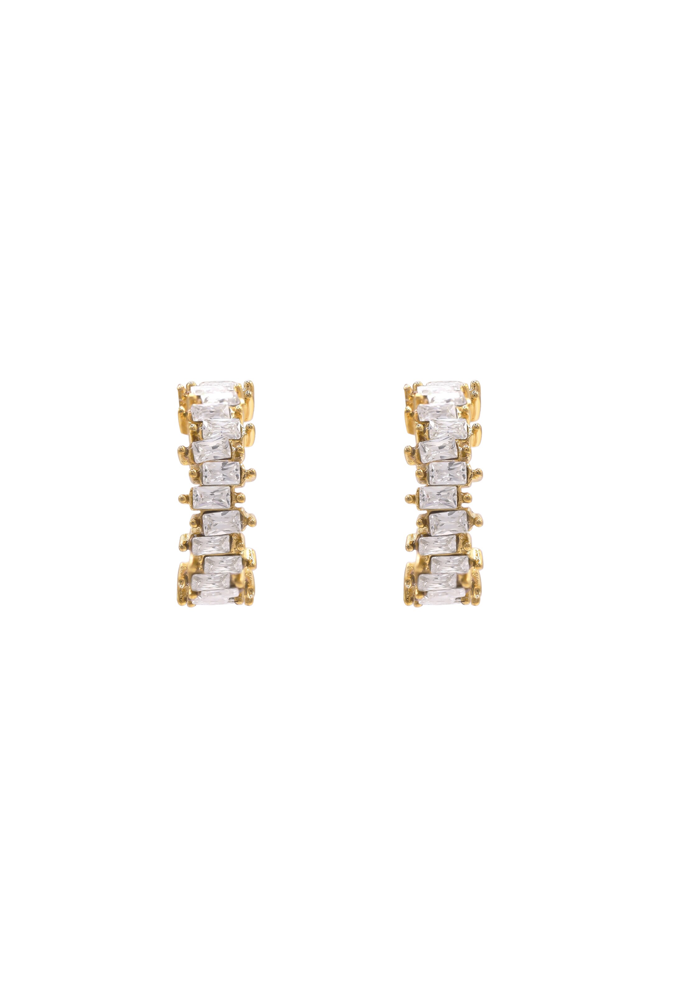 Boucles d'oreilles 'Pelle' Heideman en or