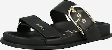 FURLA Sandaalit 'SOLEA' värissä musta: etupuoli