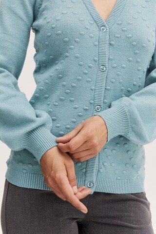 b.young Gebreid vest 'NONINA' in Blauw