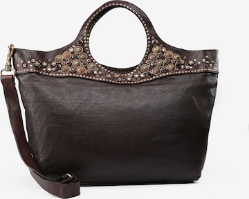 Cabas Campomaggi en marron : devant