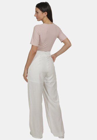 usha BLUE LABEL Loose fit Pants in White