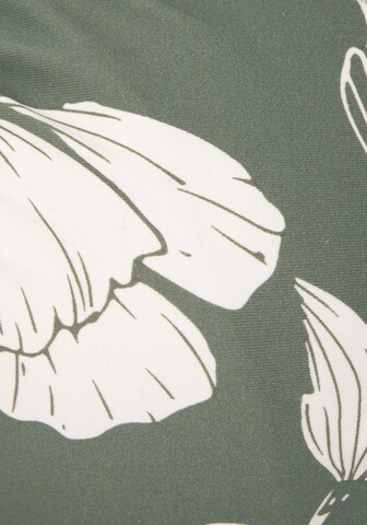 s.Oliver Bandeau Bikinitop 'LM' in Grün