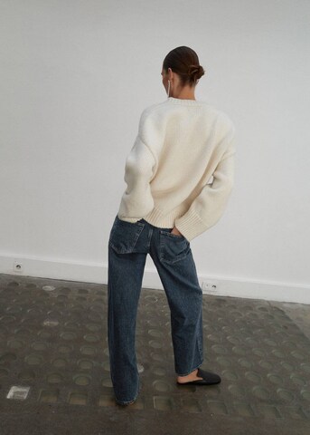 MANGO Loose fit Jeans 'Davina' in Blue