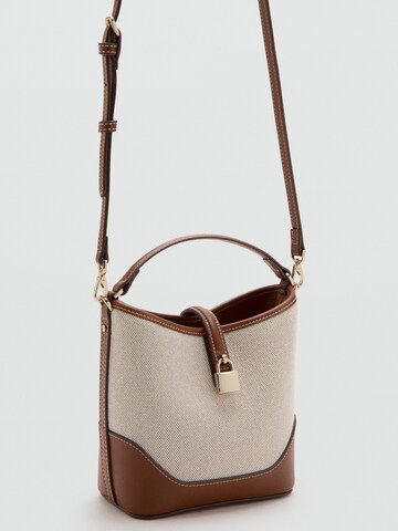 MANGO Дамска чанта 'BAG BILMAC' в кафяво