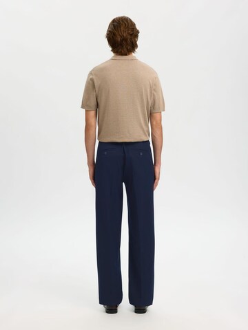 SELECTED Свободный крой Штаны 'SLH220' в Синий