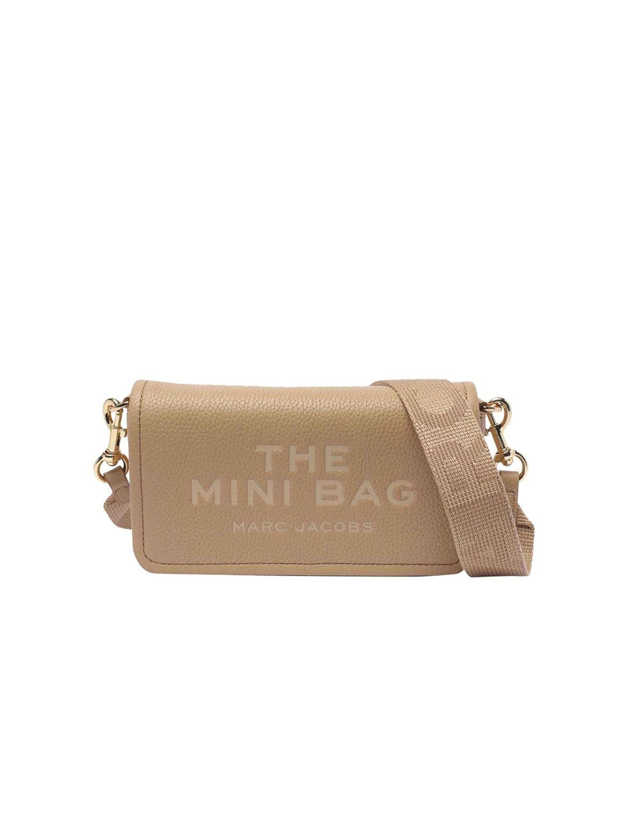 Sac bandoulière 'Mini Bag 20x4x12 cm' Marc Jacobs en beige : devant