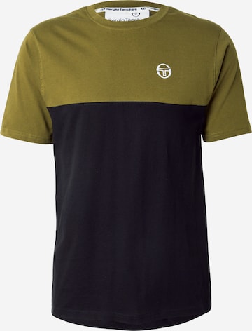 T-Shirt 'SANTOS' Sergio Tacchini en vert : devant