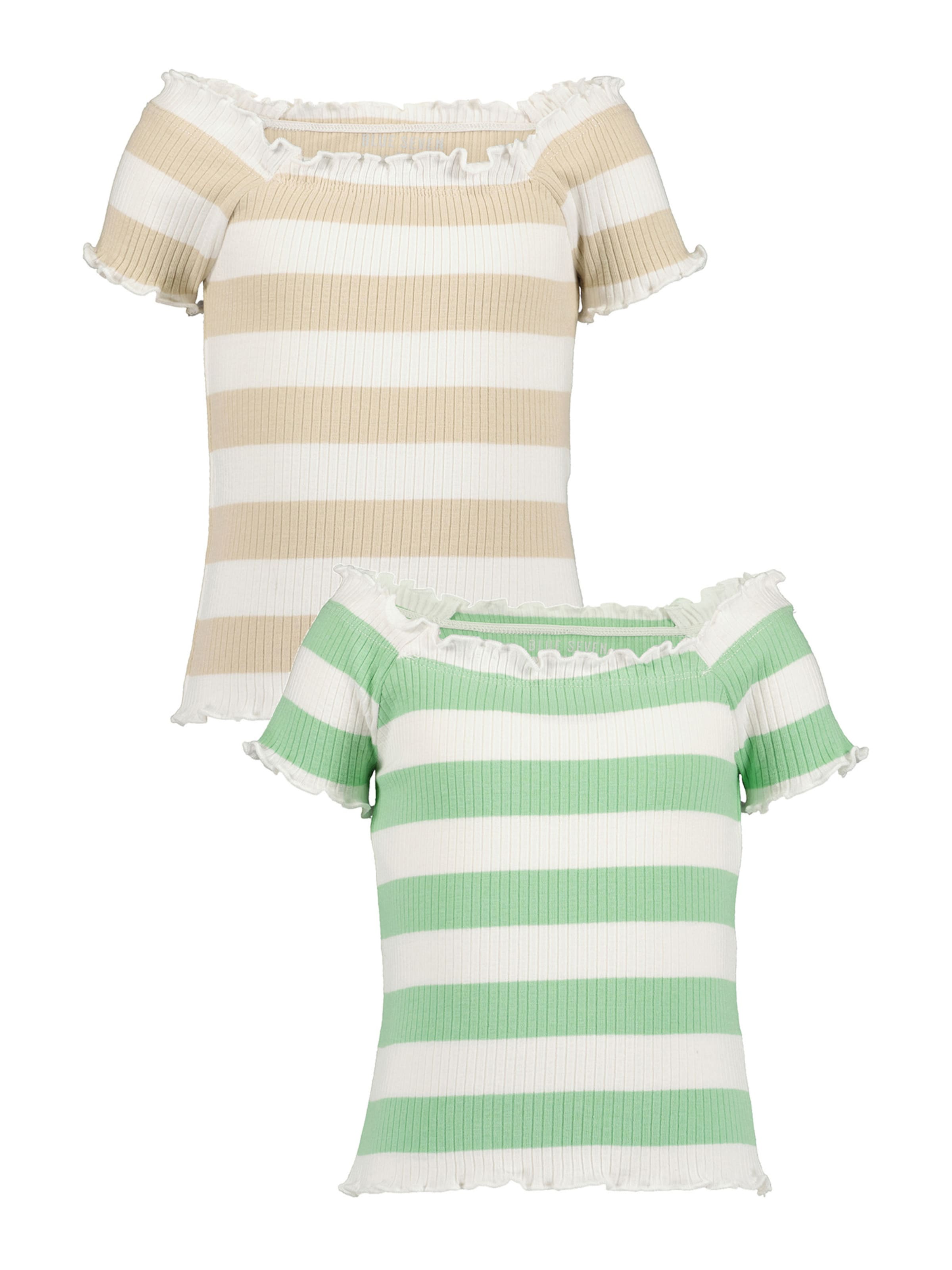 BLUE SEVEN - Camiseta en beige: frente