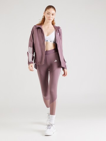 ADIDAS PERFORMANCE Sportovní bunda 'Hyperglam' – fialová