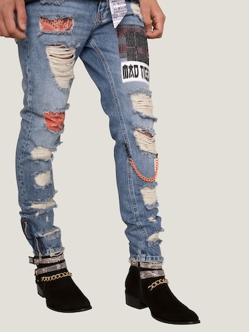 MAD TIGERS Boots 'SNAKE BUCKLE' in Schwarz