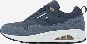 Baskets basses 'LENNOX ' BRITISH KNIGHTS en bleu : devant